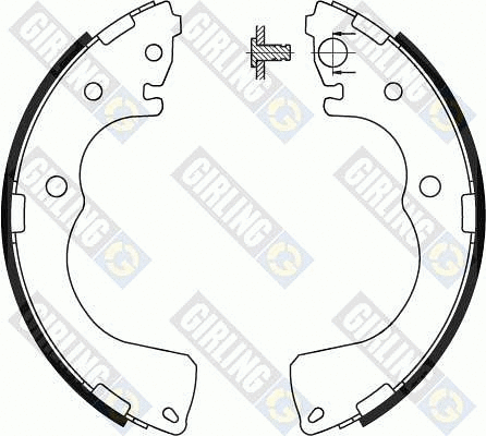 Brake Shoe Set (5184359)