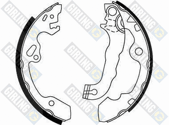 Brake Shoe Set (5186361)