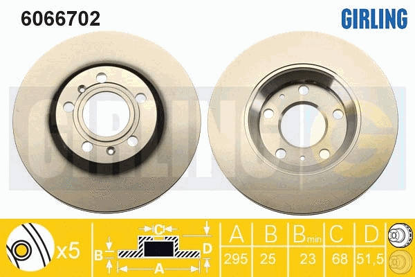 Brake Disc (6066702)