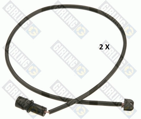 Warning Contact, brake pad wear (6329202)