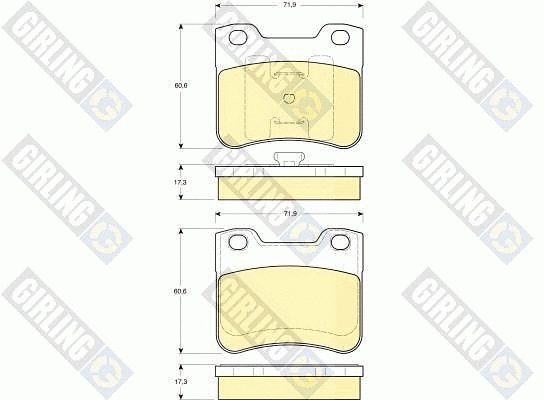 Brake Kit, disc brake (6410502)