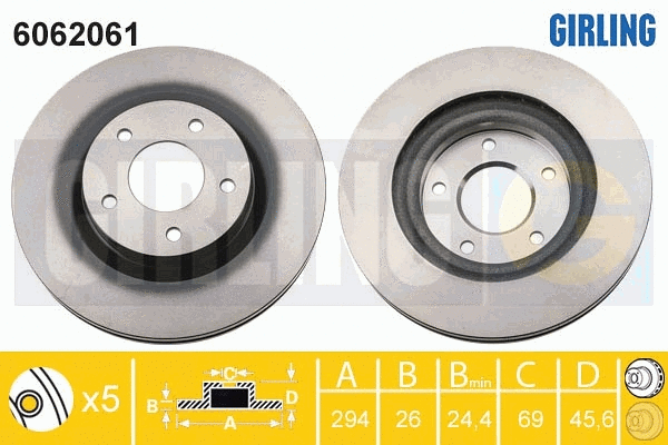 Brake Disc (6062061)