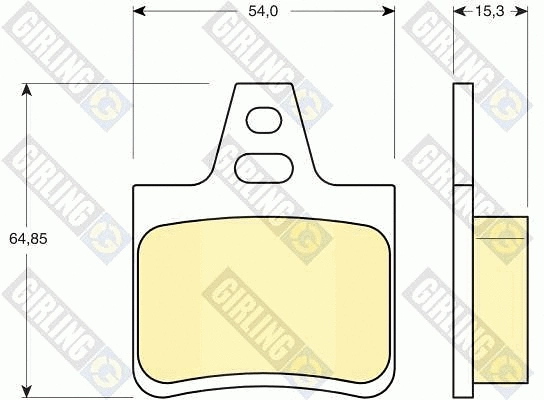 Brake Kit, disc brake (6410969)