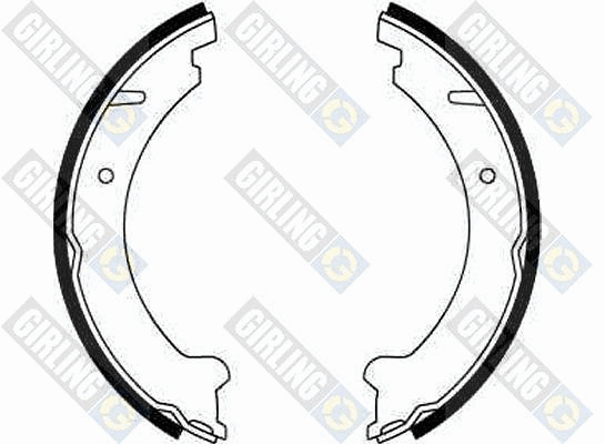 Brake Shoe Set, parking brake (5185991)