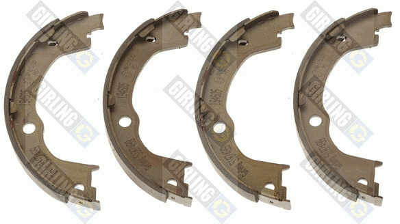 Brake Shoe Set, parking brake (5187499)