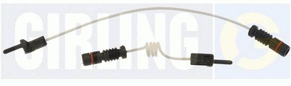 Warning Contact, brake pad wear (6324601)
