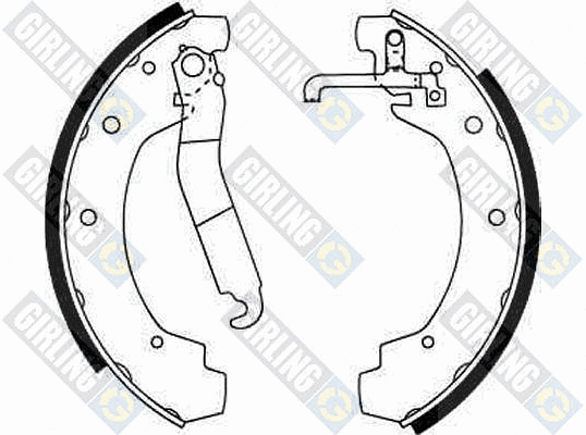 Brake Shoe Set (5181519)