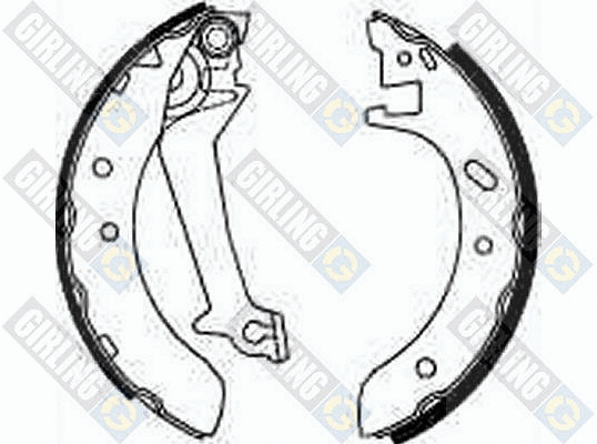 Brake Shoe Set (5185371)