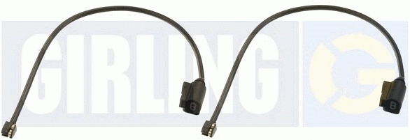 Warning Contact, brake pad wear (6334702)