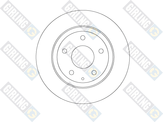 Brake Disc (6081154)