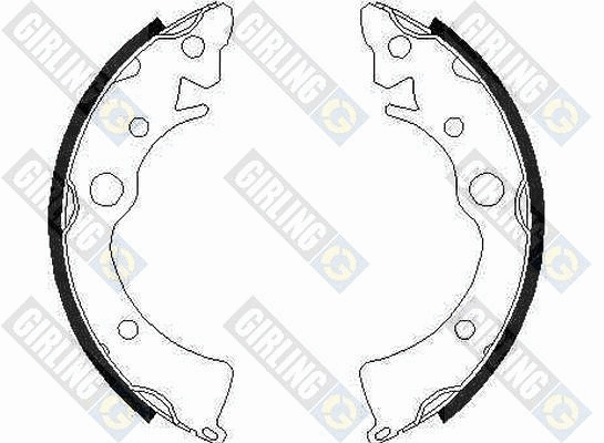 Brake Shoe Set (5162109)