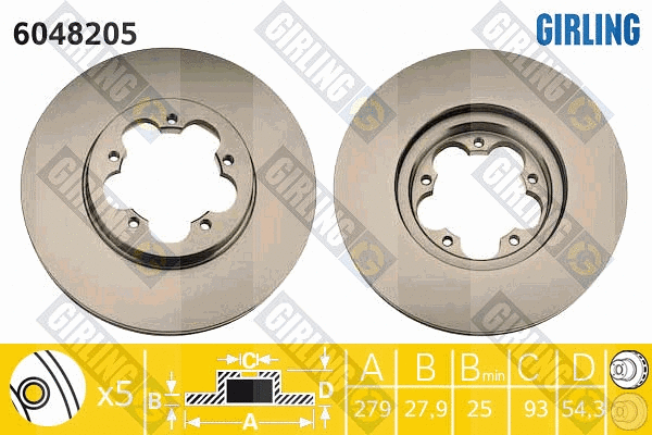 Brake Disc (6048205)