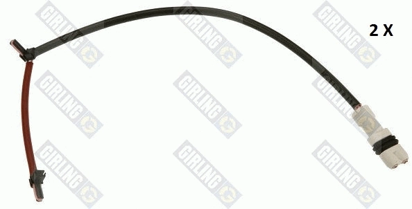 Warning Contact, brake pad wear (6331702)