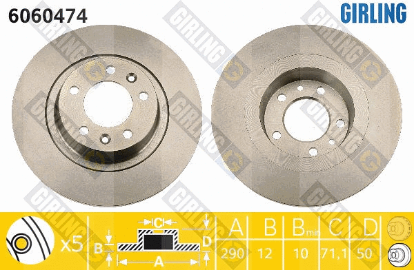 Brake Disc (6060474)