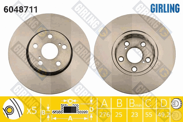 Brake Disc (6048711)