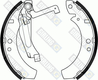 Brake Shoe Set (5182379)