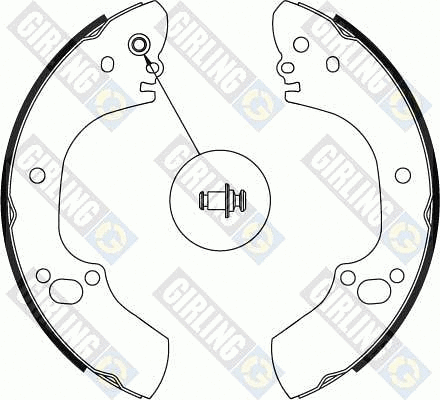 Brake Shoe Set (5184629)