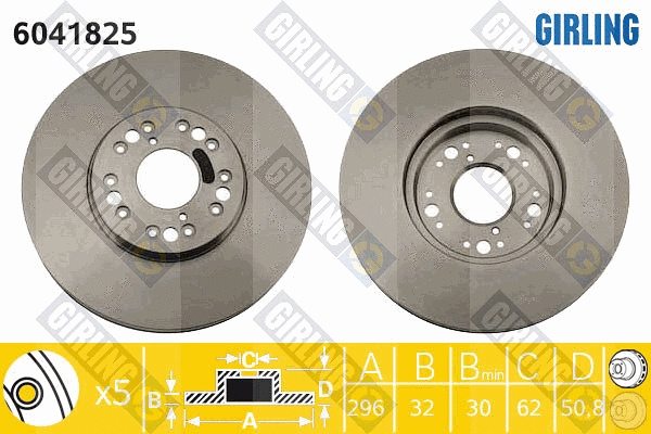 Brake Disc (6041825)