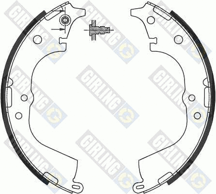Brake Shoe Set (5186939)