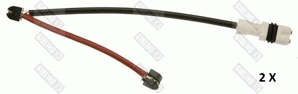 Warning Contact, brake pad wear (6330002)