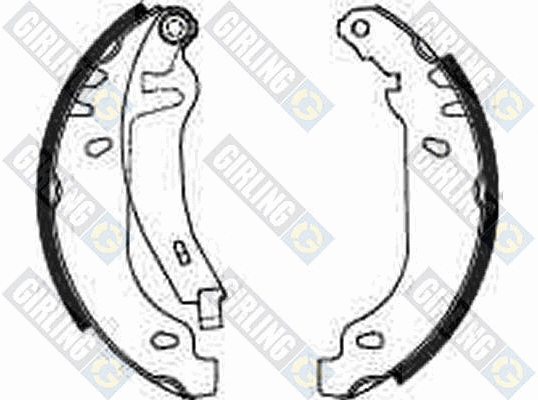 Brake Shoe Set (5182113)