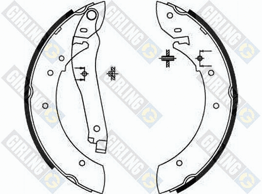 Brake Shoe Set (5181081)