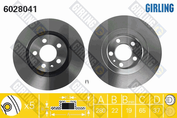 Brake Disc (6028041)