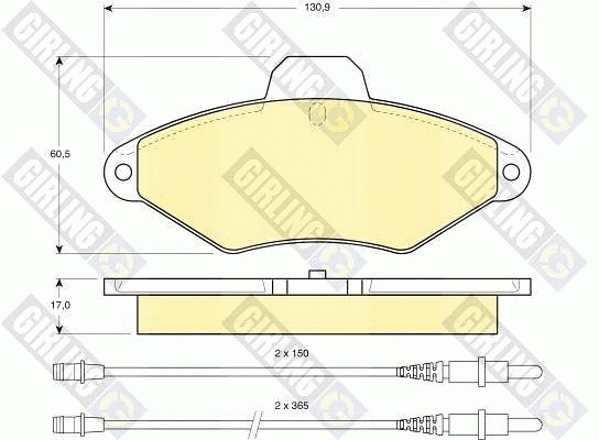 Brake Kit, disc brake (6410383)