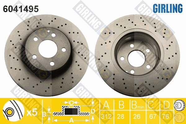 Brake Disc (6041495)