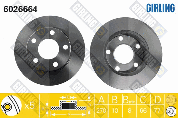 Brake Disc (6026664)