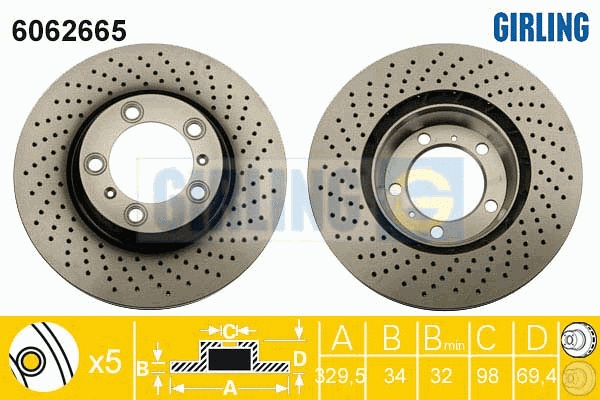 Brake Disc (6062665)