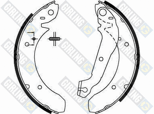 Brake Shoe Set (5161521)