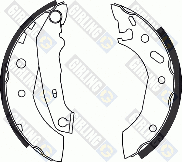 Brake Shoe Set (5186099)