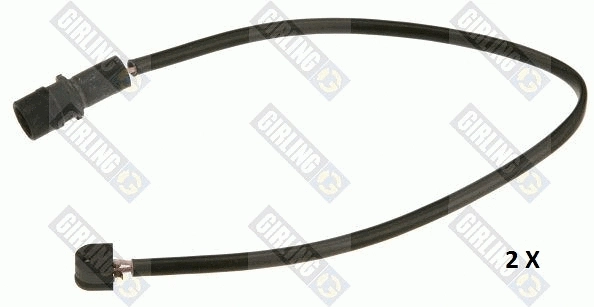 Warning Contact, brake pad wear (6329102)