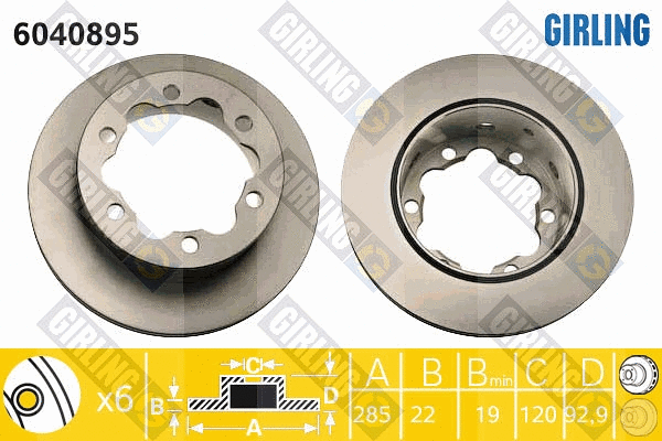 Brake Disc (6040895)