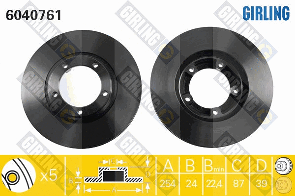 Brake Disc (6040761)