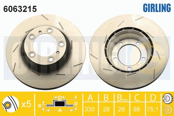 Brake Disc (6063215)