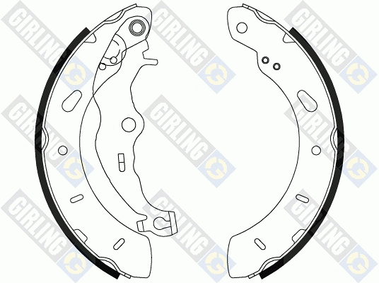 Brake Shoe Set (5188069)
