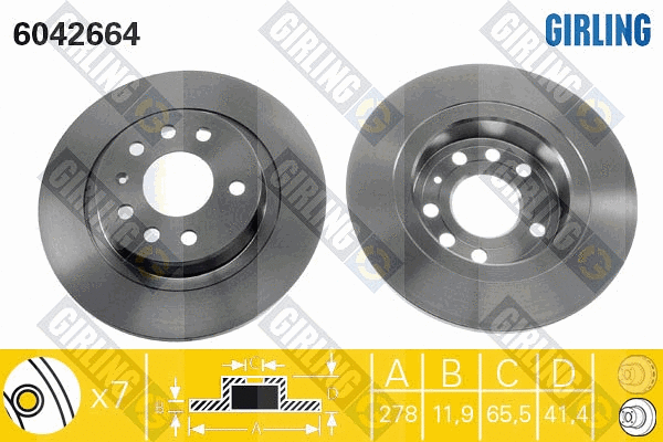 Brake Disc (6042664)