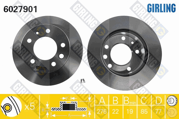 Brake Disc (6027901)