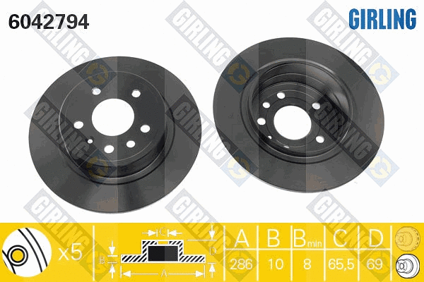 Brake Disc (6042794)