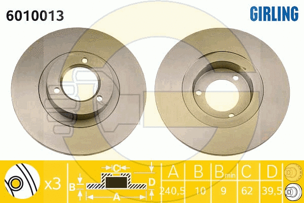 Brake Disc (6010013)