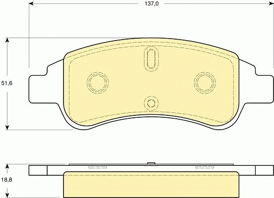 Brake Kit, disc brake (6411704)
