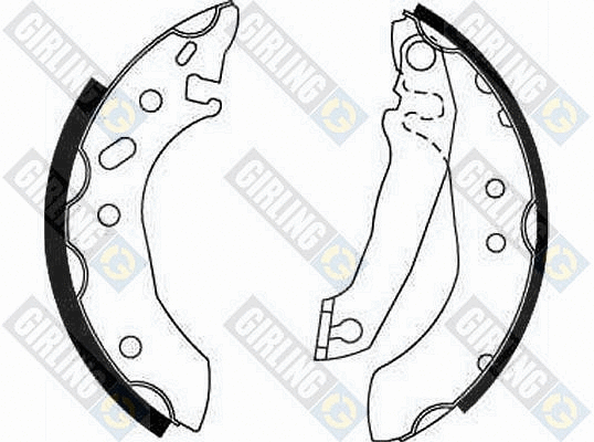 Brake Shoe Set (5162531)