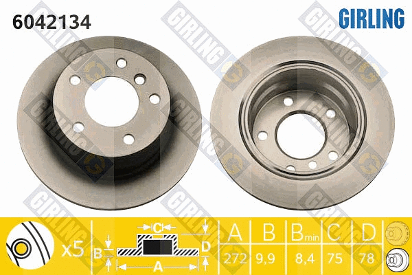 Brake Disc (6042134)