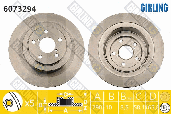 Brake Disc (6073294)