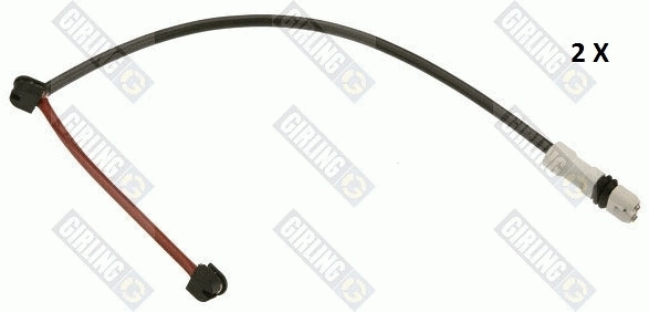 Warning Contact, brake pad wear (6330102)