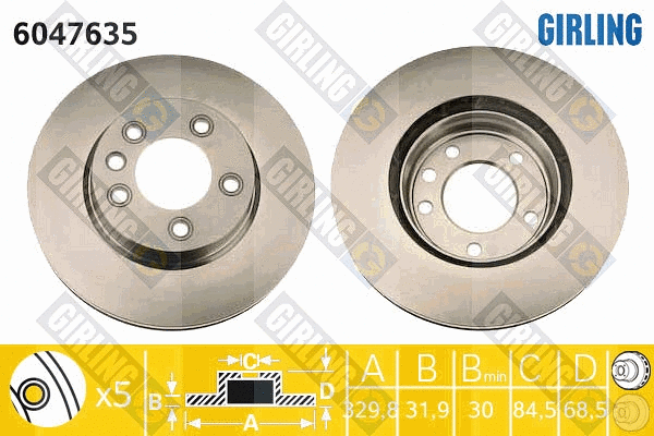 Brake Disc (6047635)