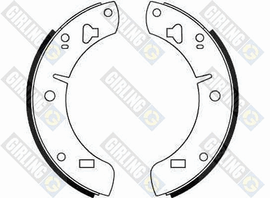 Brake Shoe Set (5161296)