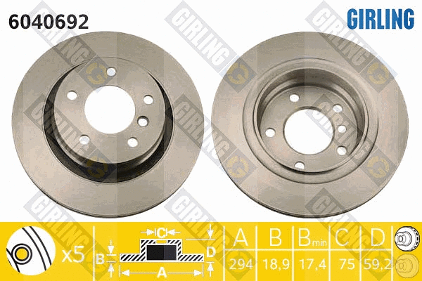 Brake Disc (6040692)